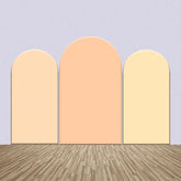 Gelb Orange Farbe Eins Einseitig Bogen Hintergrund Bausatz